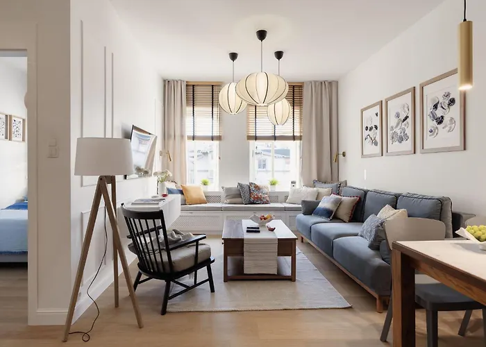 Sanhaus Apartments - ul HAFFNERA i okolice - 3-5 minut od plaży i deptaka